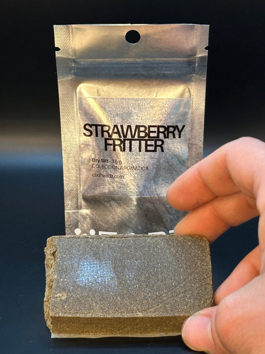 Dry Sift CBD STRAWBERRY FRITTER | CBD Dry Sift 160/45 micras - HEADZ