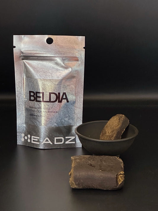 Resina Hash CBD Beldía | Recolectada en seco y prensada