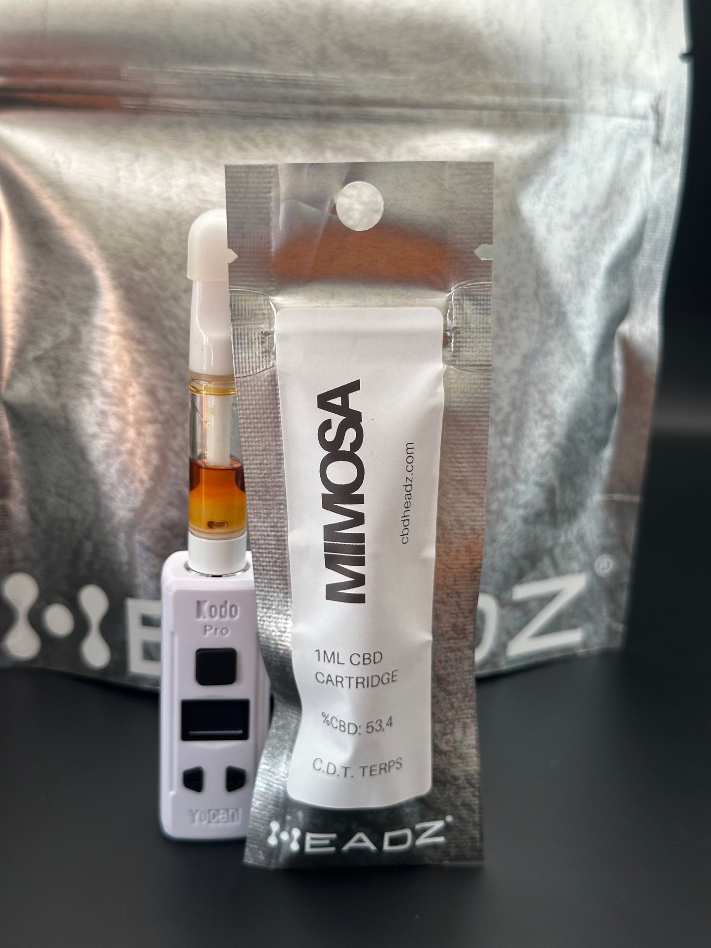 Cartucho CBD 1ml CDT Terps 53%CBD