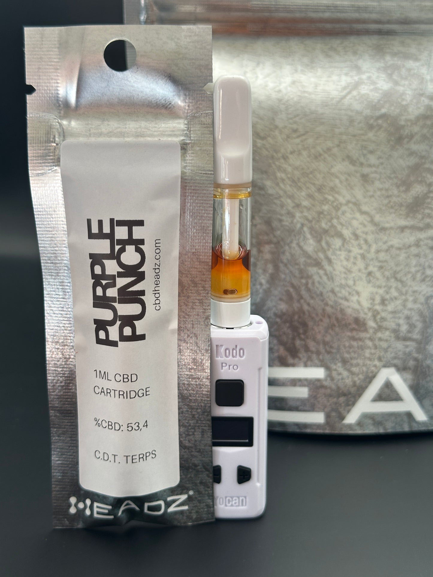 Cartucho CBD 1ml CDT Terps 53%CBD