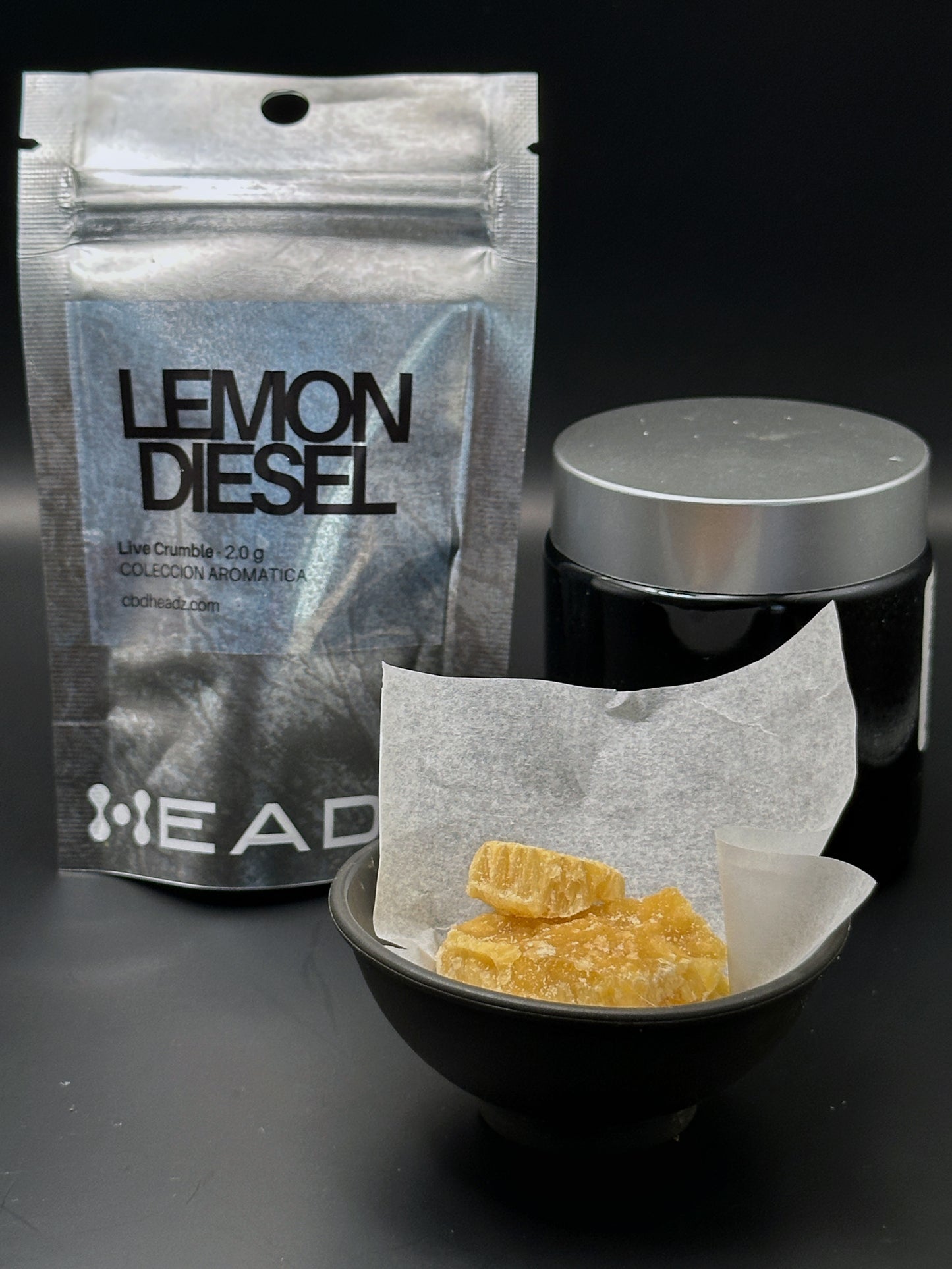 Extracto de CBD  LEMON DIESEL | CBD EXTRACTO  LIVE RESIN CRUMBLE