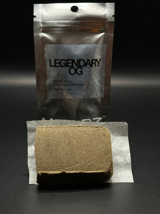 Tableta de Dry Sift Legendary OG x Medical Grape